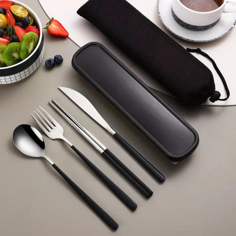 304 Stainless Steel Cutlery Set - Eco-Friendly & Portable Design 7