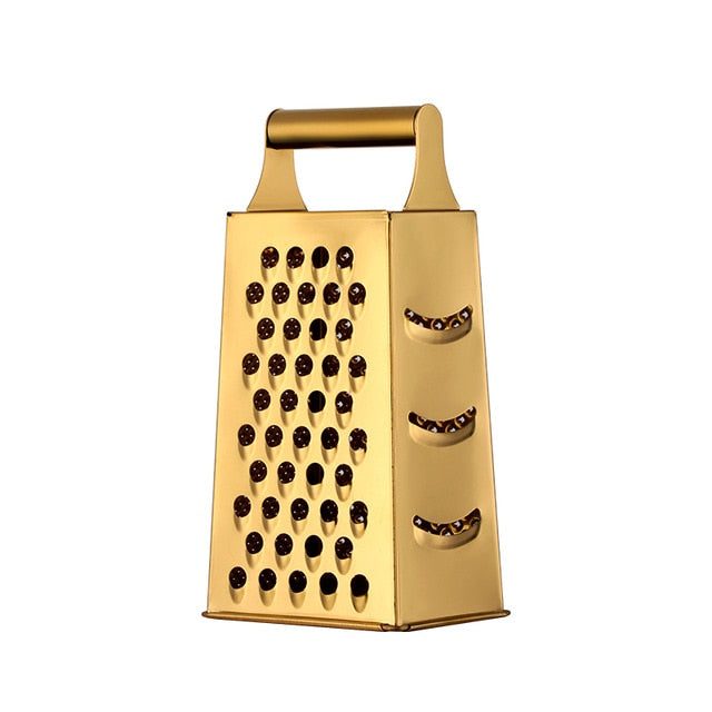 Grater - Durable Stainless Steel with Retro Charm for Versatile Use 0