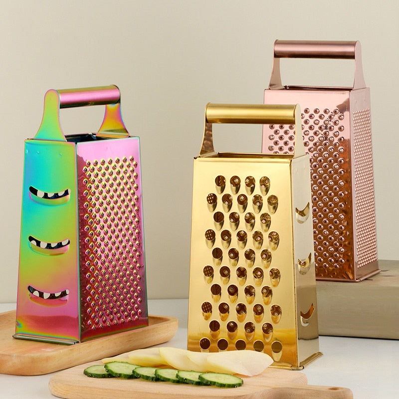 Grater - Durable Stainless Steel with Retro Charm for Versatile Use 1