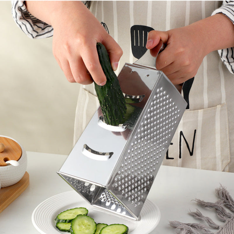 Grater - Durable Stainless Steel with Retro Charm for Versatile Use 3